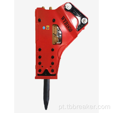 Breaker hidráulico para a mini escavadeira Kobelco SK55